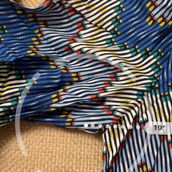 Esprit Geometric Print Blouse Top Size 6 - Picture 12 of 14